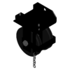 Channel Track Double End Pulley - Image 2