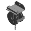 Channel Track Double End Pulley