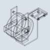 I-Beam Track Double End Pulley - Image 3