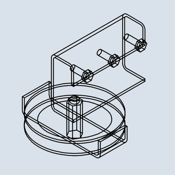 I-Beam Track Single End Pulley - Image 3